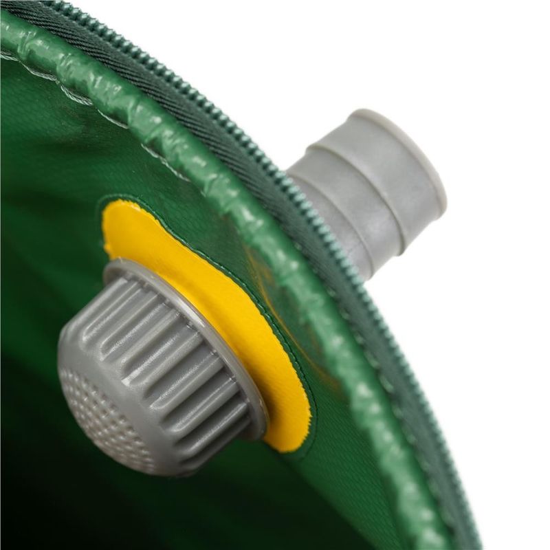 Casa si Gradina - Gradinarit si plante - Instalatii si accesorii pentru irigatii - Accesorii irigare - Rezervor pliabil pentru colectarea apei de ploaie, 250 L, PVC 1000D, cu 2 robinete si sistem preaplin, verde - Infinity.ro