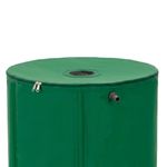 Casa si Gradina - Gradinarit si plante - Instalatii si accesorii pentru irigatii - Accesorii irigare - Rezervor pliabil pentru colectarea apei de ploaie, 100 L, PVC 1000D, cu 2 robinete si sistem preaplin, verde - Infinity.ro