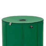 Casa si Gradina - Gradinarit si plante - Instalatii si accesorii pentru irigatii - Accesorii irigare - Rezervor pliabil pentru colectarea apei de ploaie, 500 L, PVC 1000D, cu 2 robinete si sistem preaplin, verde - Infinity.ro