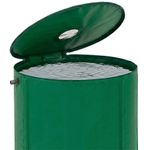 Casa si Gradina - Gradinarit si plante - Instalatii si accesorii pentru irigatii - Accesorii irigare - Rezervor pliabil pentru colectarea apei de ploaie, 100 L, PVC 1000D, cu 2 robinete si sistem preaplin, verde - Infinity.ro