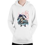 Fashion, accesorii si bijuterii - Copii - Imbracaminte copii - Pulovere si hanorace copii - Hanorac Copii Fire Force Kotatsu Tamaki Witcher Cosplay, alb, marime L Copii - Infinity.ro