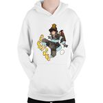 Fashion, accesorii si bijuterii - Copii - Imbracaminte copii - Pulovere si hanorace copii - Hanorac Copii Fire Force Kusakabe Anime Kage Demons Otaku, alb, marime L Copii - Infinity.ro