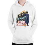 Fashion, accesorii si bijuterii - Copii - Imbracaminte copii - Pulovere si hanorace copii - Hanorac Copii Fire Force Kusakabe MagyarAnime, alb, marime M Copii - Infinity.ro