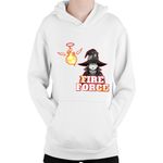 Fashion, accesorii si bijuterii - Copii - Imbracaminte copii - Pulovere si hanorace copii - Hanorac Copii Fire Force Maki Oze Wizard Merlin, alb, marime L Copii - Infinity.ro