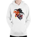 Fashion, accesorii si bijuterii - Copii - Imbracaminte copii - Pulovere si hanorace copii - Hanorac Copii Flash Batman Thor Multiverse Super Powers Fight Toys, alb, marime L Copii - Infinity.ro
