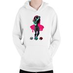 Fashion, accesorii si bijuterii - Copii - Imbracaminte copii - Pulovere si hanorace copii - Hanorac Copii Fortnite Among Us Squid Game Korean Cyber Skin, alb, marime L Copii - Infinity.ro