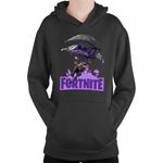 Fashion, accesorii si bijuterii - Copii - Imbracaminte copii - Pulovere si hanorace copii - Hanorac Copii Fortnite Launcher Airplane Map Shooter, negru, marime XS Copii - Infinity.ro