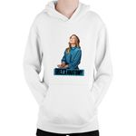 Fashion, accesorii si bijuterii - Copii - Imbracaminte copii - Pulovere si hanorace copii - Hanorac Copii Grey Anatomy Laugh Ellen Pompeo Stories Hardships, alb, marime L Copii - Infinity.ro