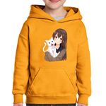 Fashion, accesorii si bijuterii - Copii - Imbracaminte copii - Pulovere si hanorace copii - Hanorac copii Haikyuu Cat Pisica Alba Anime Dragobete, negru, marime S Copii - Infinity.ro