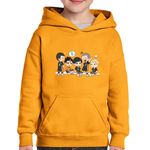 Fashion, accesorii si bijuterii - Copii - Imbracaminte copii - Pulovere si hanorace copii - Hanorac copii Haikyuu Team Echipa Volei Chibi Haikyu!!, negru, marime L Copii - Infinity.ro