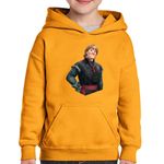 Fashion, accesorii si bijuterii - Copii - Imbracaminte copii - Pulovere si hanorace copii - Hanorac copii Hans Elsa Frozen Desene Animate, negru, marime L Copii - Infinity.ro