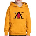 Fashion, accesorii si bijuterii - Copii - Imbracaminte copii - Pulovere si hanorace copii - Hanorac copii Hunter x Hunter Logo Emblem, negru, marime L Copii - Infinity.ro