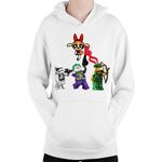 Fashion, accesorii si bijuterii - Copii - Imbracaminte copii - Pulovere si hanorace copii - Hanorac Copii Joker Star Wars Powerpuff Girls Legends of Zelda Lego Roblox, alb, marime S Copii - Infinity.ro