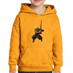 Fashion, accesorii si bijuterii - Copii - Imbracaminte copii - Pulovere si hanorace copii - Hanorac copii Juggernaut Dota 2 Hero Samurai Katana Video Game, negru, marime L Copii - Infinity.ro