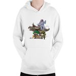 Fashion, accesorii si bijuterii - Copii - Imbracaminte copii - Pulovere si hanorace copii - Hanorac Copii Jurassic Park Shrek Astronaut NASA Brawl Stars, alb, marime L Copii - Infinity.ro