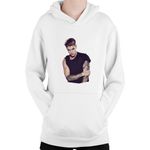 Fashion, accesorii si bijuterii - Copii - Imbracaminte copii - Pulovere si hanorace copii - Hanorac Copii Justin Bieber Baby Single Cool Teenegers Concert, alb, marime L Copii - Infinity.ro