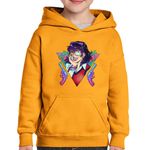 Fashion, accesorii si bijuterii - Copii - Imbracaminte copii - Pulovere si hanorace copii - Hanorac copii Kakegurui Midari Ikishima Joker Anime, negru, marime L Copii - Infinity.ro
