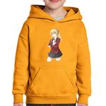 Fashion, accesorii si bijuterii - Copii - Imbracaminte copii - Pulovere si hanorace copii - Hanorac copii Kakegurui Runa Yomozuki Poker Anime Manga, negru, marime L Copii - Infinity.ro
