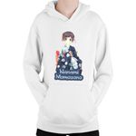 Fashion, accesorii si bijuterii - Copii - Imbracaminte copii - Pulovere si hanorace copii - Hanorac Copii Kamisama Kiss Animekage Sakura Obi, alb, marime L Copii - Infinity.ro
