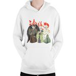 Fashion, accesorii si bijuterii - Copii - Imbracaminte copii - Pulovere si hanorace copii - Hanorac Copii Kamisama Kiss Tomoe Kurama Desene Anime, alb, marime L Copii - Infinity.ro