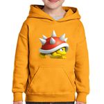 Fashion, accesorii si bijuterii - Copii - Imbracaminte copii - Pulovere si hanorace copii - Hanorac copii Koopa Super Mario Bros Testoasa, negru, marime L Copii - Infinity.ro