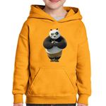 Fashion, accesorii si bijuterii - Copii - Imbracaminte copii - Pulovere si hanorace copii - Hanorac copii Kung Fu Panda Po Dojo Aikido, negru, marime L Copii - Infinity.ro