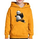 Fashion, accesorii si bijuterii - Copii - Imbracaminte copii - Pulovere si hanorace copii - Hanorac copii Kung Fu Panda Po Ninja Jedi Animation, negru, marime L Copii - Infinity.ro