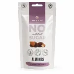 Market - Bacanie - Dulciuri - Ciocolata - Migdale in ciocolata neagra BIO Mulate, fara zahar, 90g - Infinity.ro