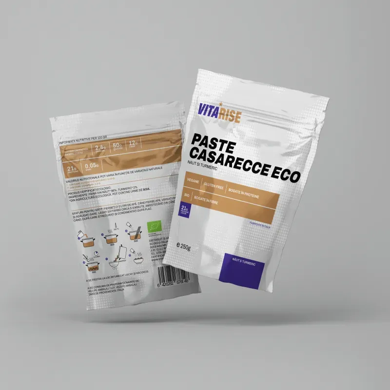 Market - Bacanie - Alimente de baza - Paste fainoase - Paste Casarecce BIO Fara Gluten VITARISE - Infinity.ro