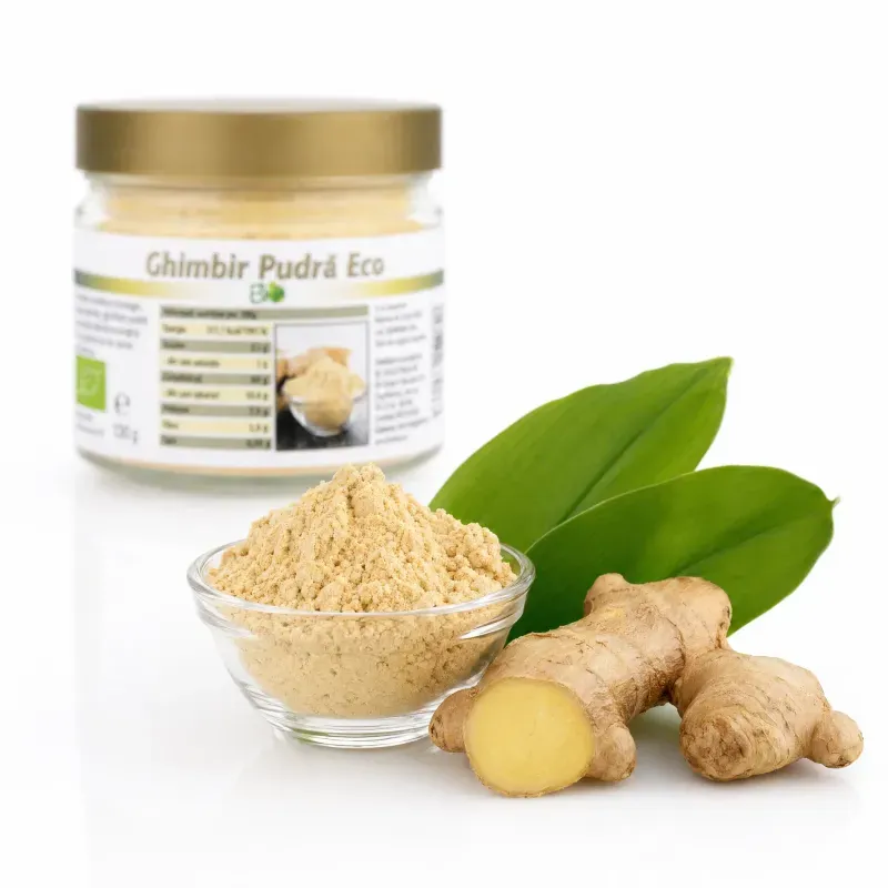 Market - Bacanie - Condimente si sosuri - Ghimbir pudra BIO, 130g - Infinity.ro