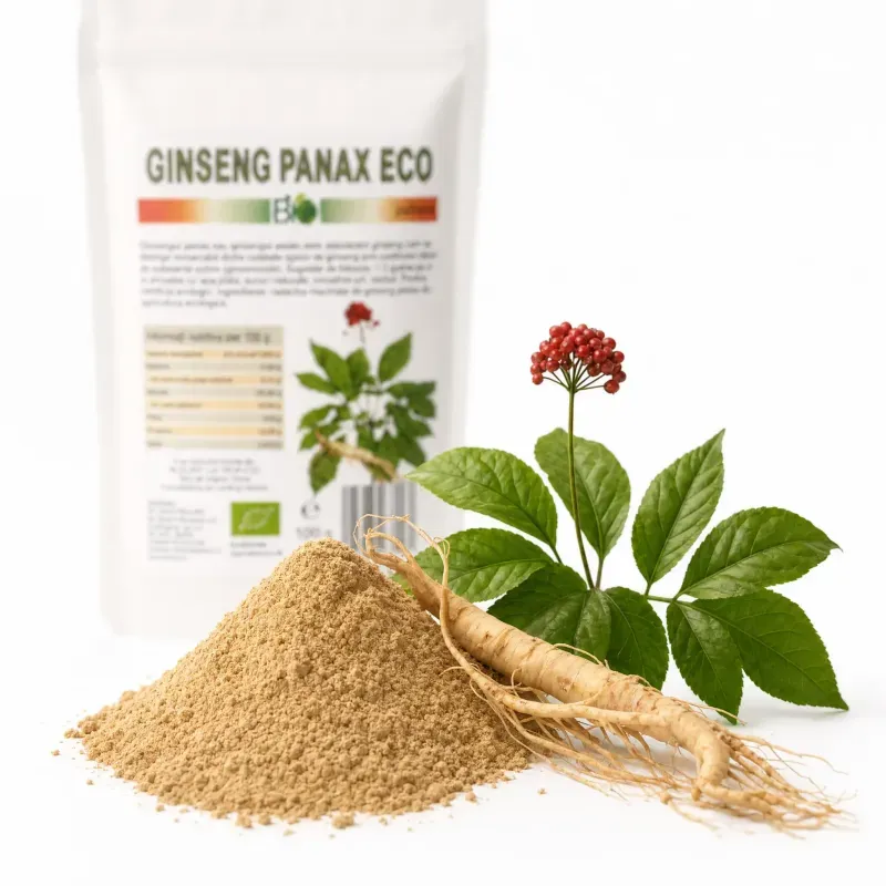 Ingrijire personala si Cosmetice - Sanatate si wellness - Suplimente alimentare - Alte suplimente alimentare - Ginseng panax pudra BIO, 100g - Infinity.ro