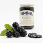 Market - Bacanie - Dulceata, miere si crema tartinabila - Gem din mure BIO, 330g - Infinity.ro