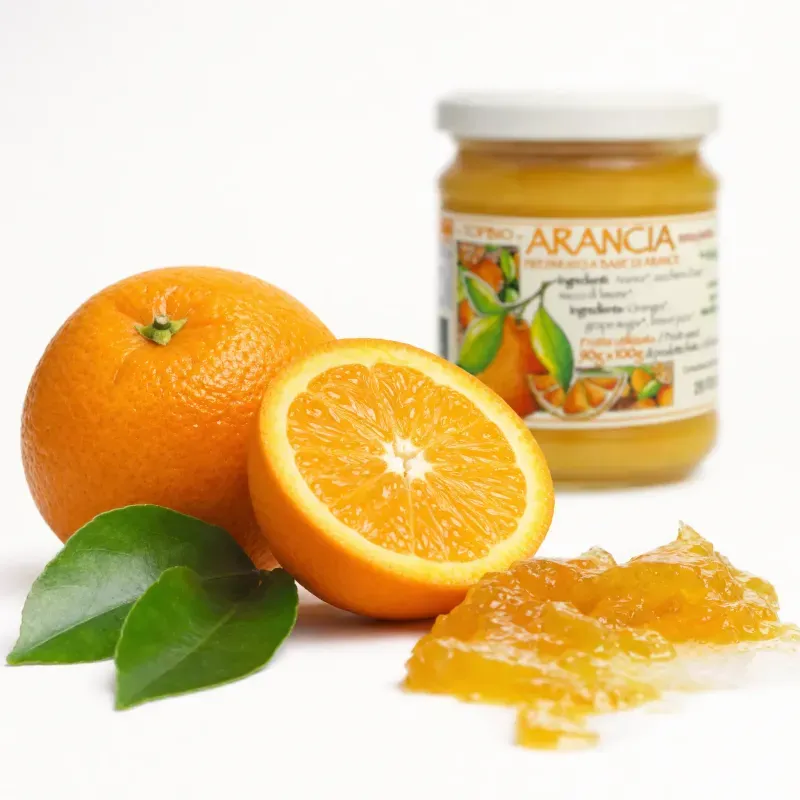 Market - Bacanie - Dulceata, miere si crema tartinabila - Dulceata din portocale italiene BIO, 210g - Infinity.ro