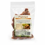 Market - Bacanie - Chipsuri si snacksuri - Fructe uscate - Papaya bucati uscate, fara zahar adaugat, 150g - Infinity.ro