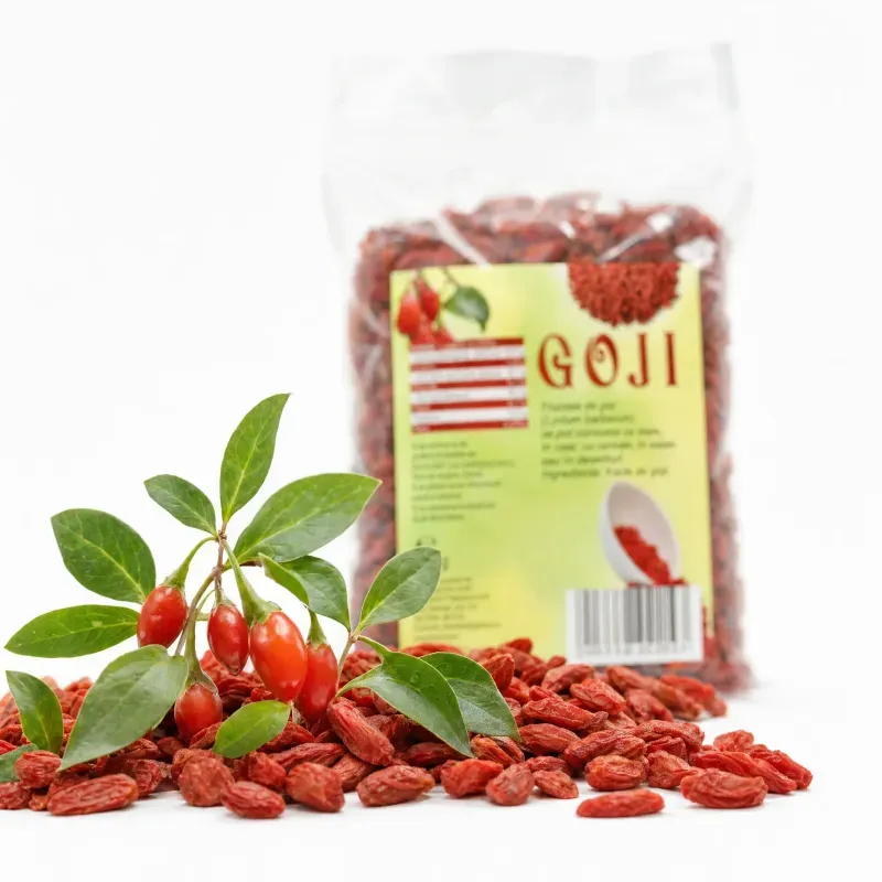 Market - Bacanie - Chipsuri si snacksuri - Fructe uscate - Goji uscate, fructe deshidratate extra, 100g - Infinity.ro