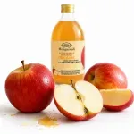 Market - Bacanie - Alimente de baza - Ulei si otet - Otet cidru de mere nefiltrat raw cu Mama otetului BIO, 500ml - Infinity.ro