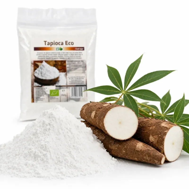 Market - Bacanie - Ingrediente prajituri - Amidon de tapioca BIO, 200g - Infinity.ro