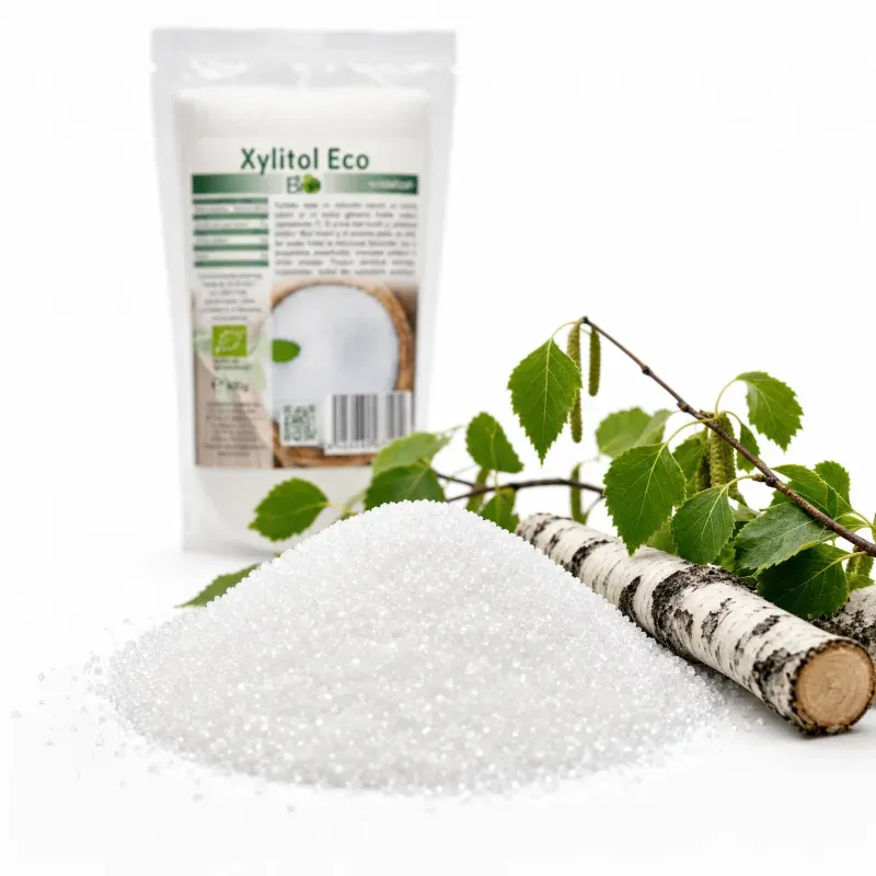 Market - Bacanie - Alimente de baza - Zahar si indulcitori - Xylitol cristalizat BIO, 400g - Infinity.ro