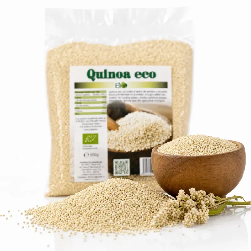 Market - Bacanie - Alimente de baza - Alte alimente si ingrediente - Quinoa alba BIO, 500g - Infinity.ro