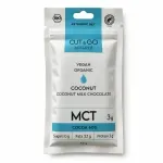 Market - Bacanie - Produse dietetice si naturiste - Ciocolata Cut&go BIO cu lapte, MCT si cocos, Mulate, fara zahar, 50g - Infinity.ro