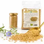 Market - Bacanie - Produse bio - Seminte de in auriu BIO, 250g - Infinity.ro