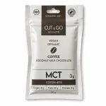 Market - Bacanie - Produse dietetice si naturiste - Ciocolata Cut&go BIO cu lapte, MCT si cafea, Mulate, fara zahar, 50g - Infinity.ro