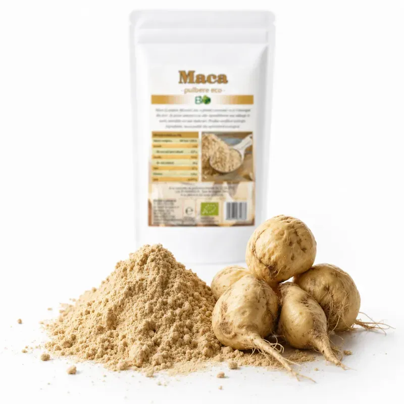 Ingrijire personala si Cosmetice - Sanatate si wellness - Suplimente alimentare - Alte suplimente alimentare - Maca pulbere BIO, 500g - Infinity.ro