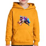 Fashion, accesorii si bijuterii - Copii - Imbracaminte copii - Pulovere si hanorace copii - Hanorac copii League of Legends Ahri Nine Tailed Fox LoL, negru, marime L Copii - Infinity.ro