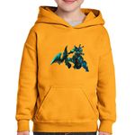 Fashion, accesorii si bijuterii - Copii - Imbracaminte copii - Pulovere si hanorace copii - Hanorac copii League of Legends Hecarim Dragon Centaur LoL, negru, marime L Copii - Infinity.ro