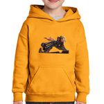 Fashion, accesorii si bijuterii - Copii - Imbracaminte copii - Pulovere si hanorace copii - Hanorac copii League of Legends Jhin The Virtuoso Youtube, negru, marime L Copii - Infinity.ro