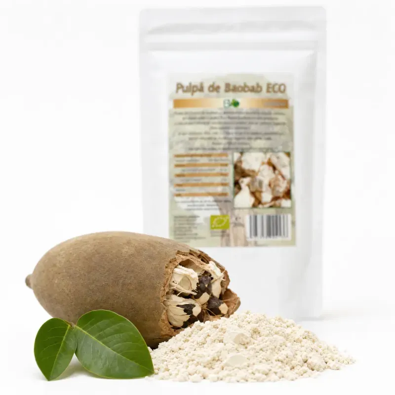 Ingrijire personala si Cosmetice - Sanatate si wellness - Suplimente alimentare - Alte suplimente alimentare - Pulpa de Baobab pudra BIO, 200g - Infinity.ro