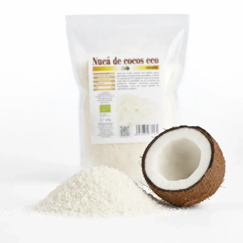 Market - Bacanie - Ingrediente prajituri - Nuca de cocos razuita BIO, 250g - Infinity.ro