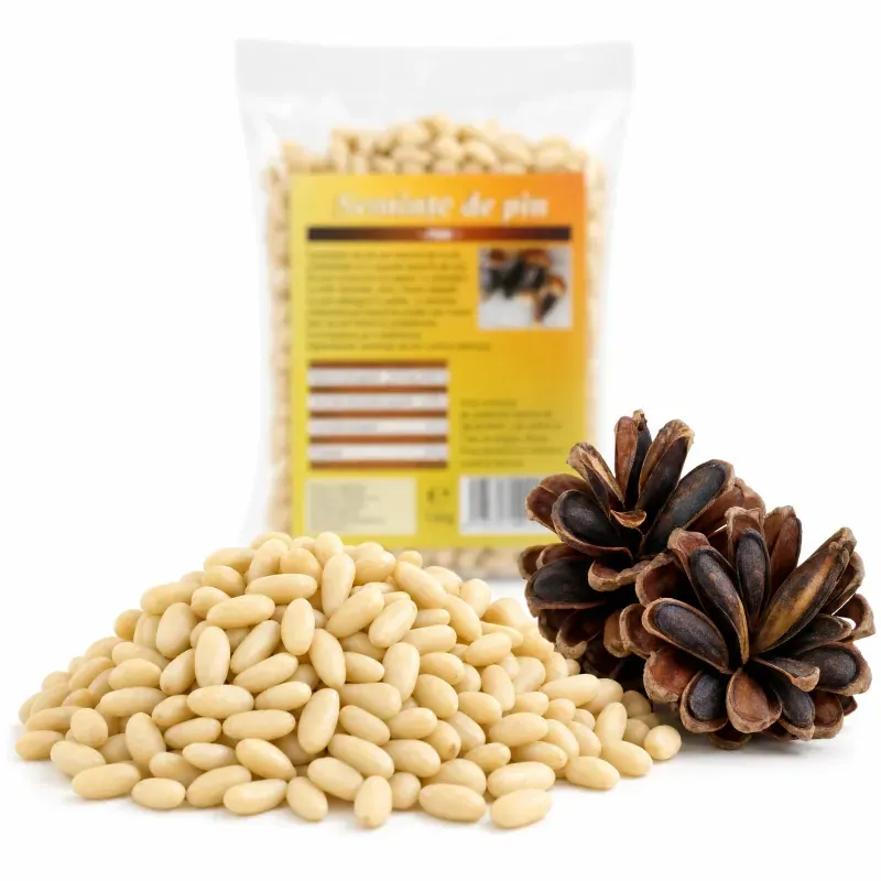 Market - Bacanie - Alimente de baza - Alte alimente si ingrediente - Seminte de pin RAW, 100g - Infinity.ro