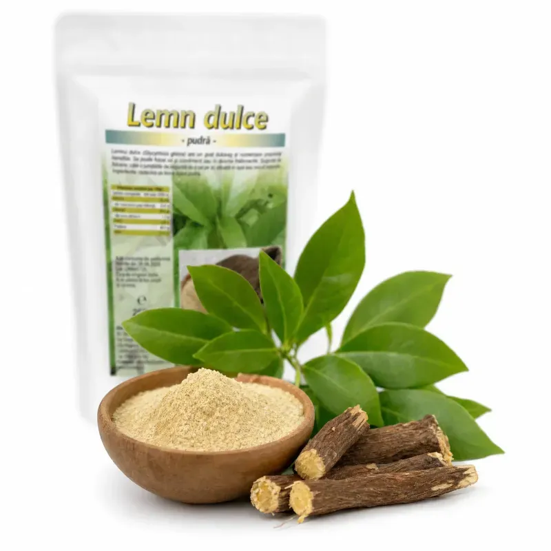 Ingrijire personala si Cosmetice - Sanatate si wellness - Suplimente alimentare - Alte suplimente alimentare - Lemn dulce pulbere, 250g - Infinity.ro